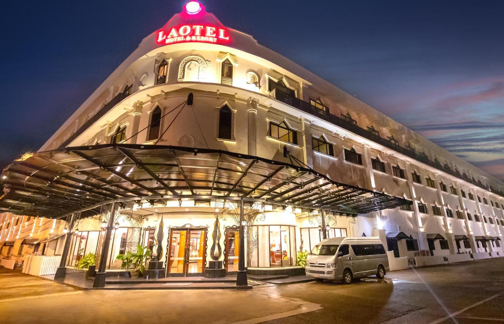 Laotel Vientiane Buitenkant foto